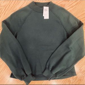 Abercrombie & Fitch Mock Neck Sweatshirt